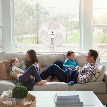 Ventilateur à Lampadaire MyIdea All Ways Connexion infrarouge Pales de 40 cm