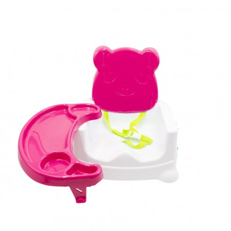 Chaise haute repas Enfants fixation sur table ceinture de sécurité et plateau