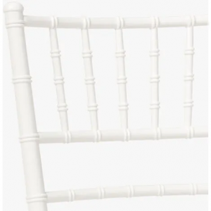 Ensemble 2 chaises Chiavari Blanc Design Classic pour... 2
