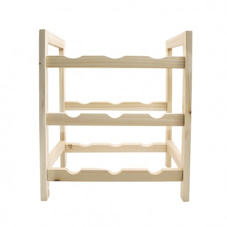 Étagère à échelle en bois 87670 Bibliothèque 4 Étagères Porte-objets Contre Mur