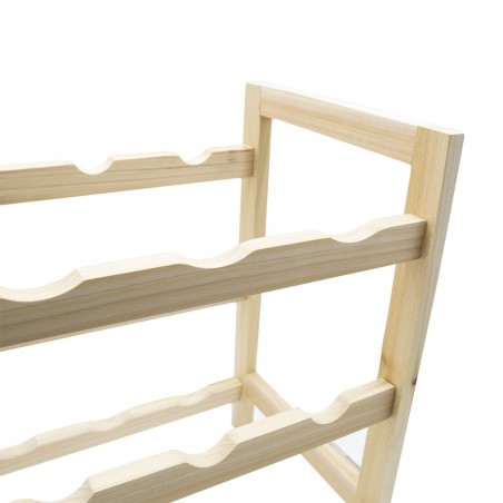 Étagère à échelle en bois 87670 Bibliothèque 4 Étagères Porte-objets Contre Mur