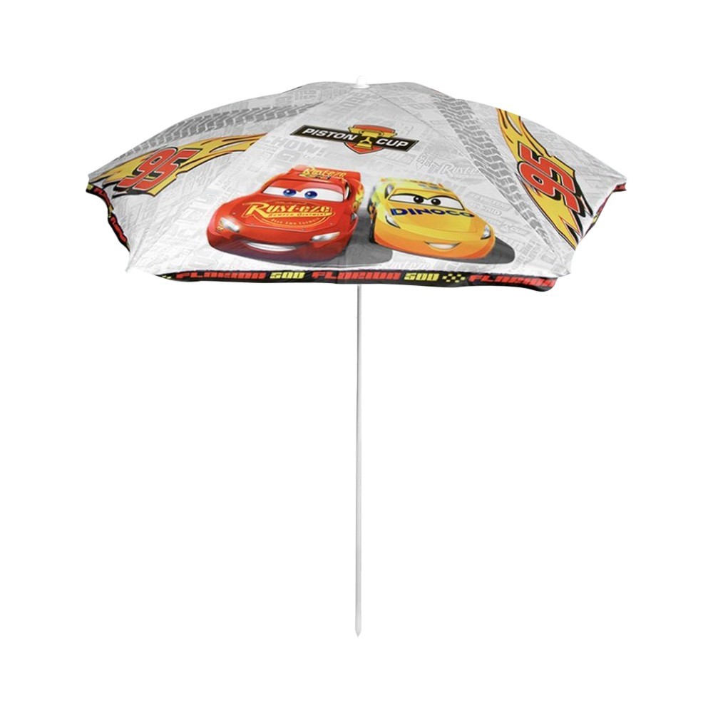 Parasol pour enfants de plage et extérieur 503936 animation Cars 130 cm Voitures