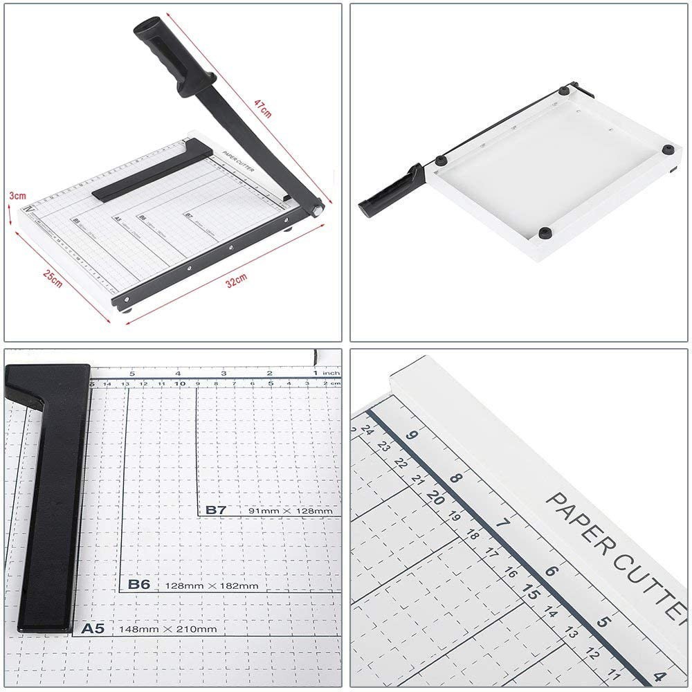 Coupe-papier avec grille A4 et règle art. 870011 coupe-levier guillotine