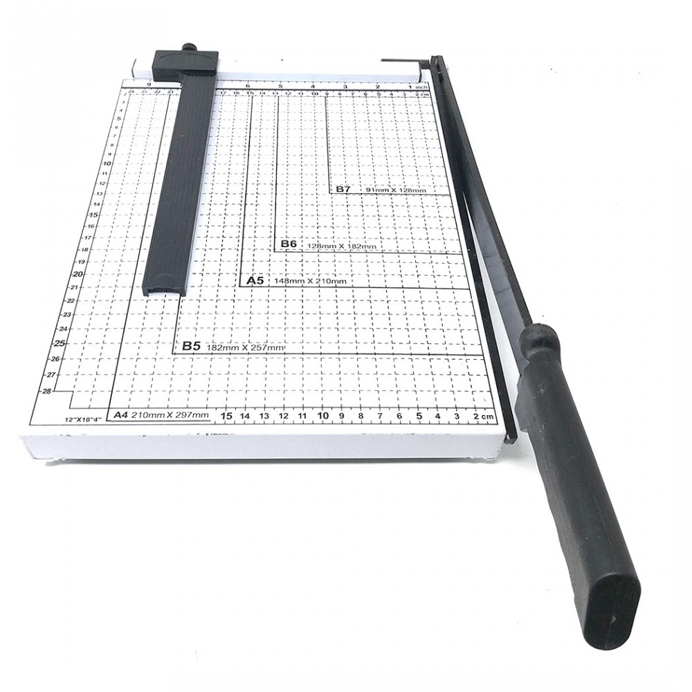 Coupe-papier avec grille A4 et règle art....