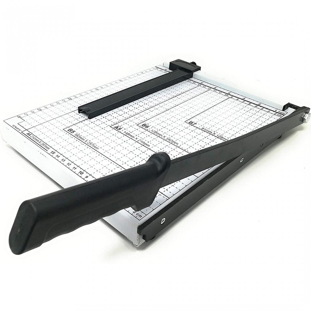 Coupe-papier avec grille A4 et règle art....