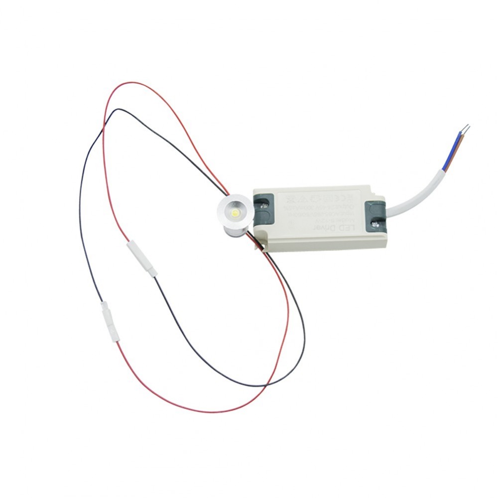 Ensemble de 9 mini projecteurs LED 1W longue...