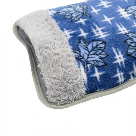 Sac à eau chaude avec poche chauffe-mains en polyester fantaisies assorties