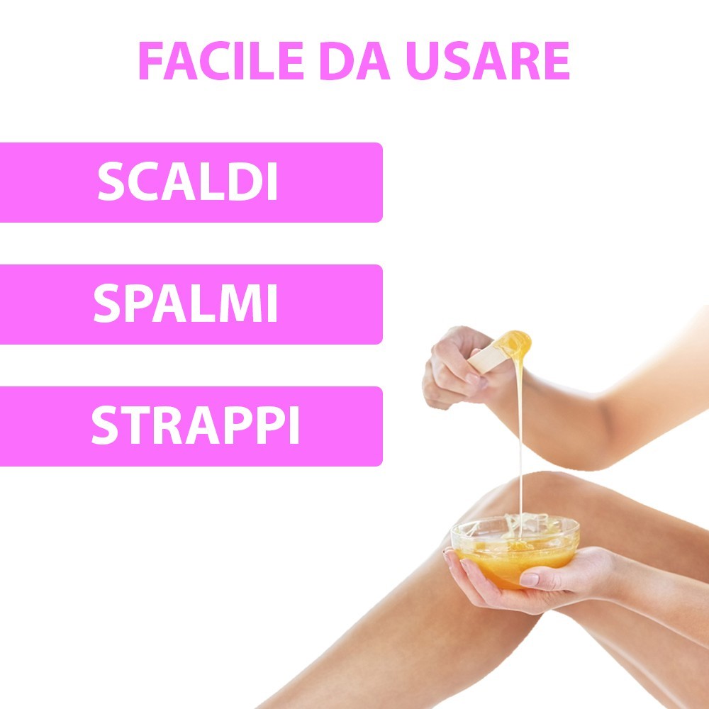 Kit complet de cire brésilienne en perles d’or...