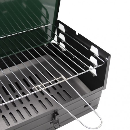 Barbecue à Malette art. 045 à Charbon avec grille réglable 40x30xH74 cm