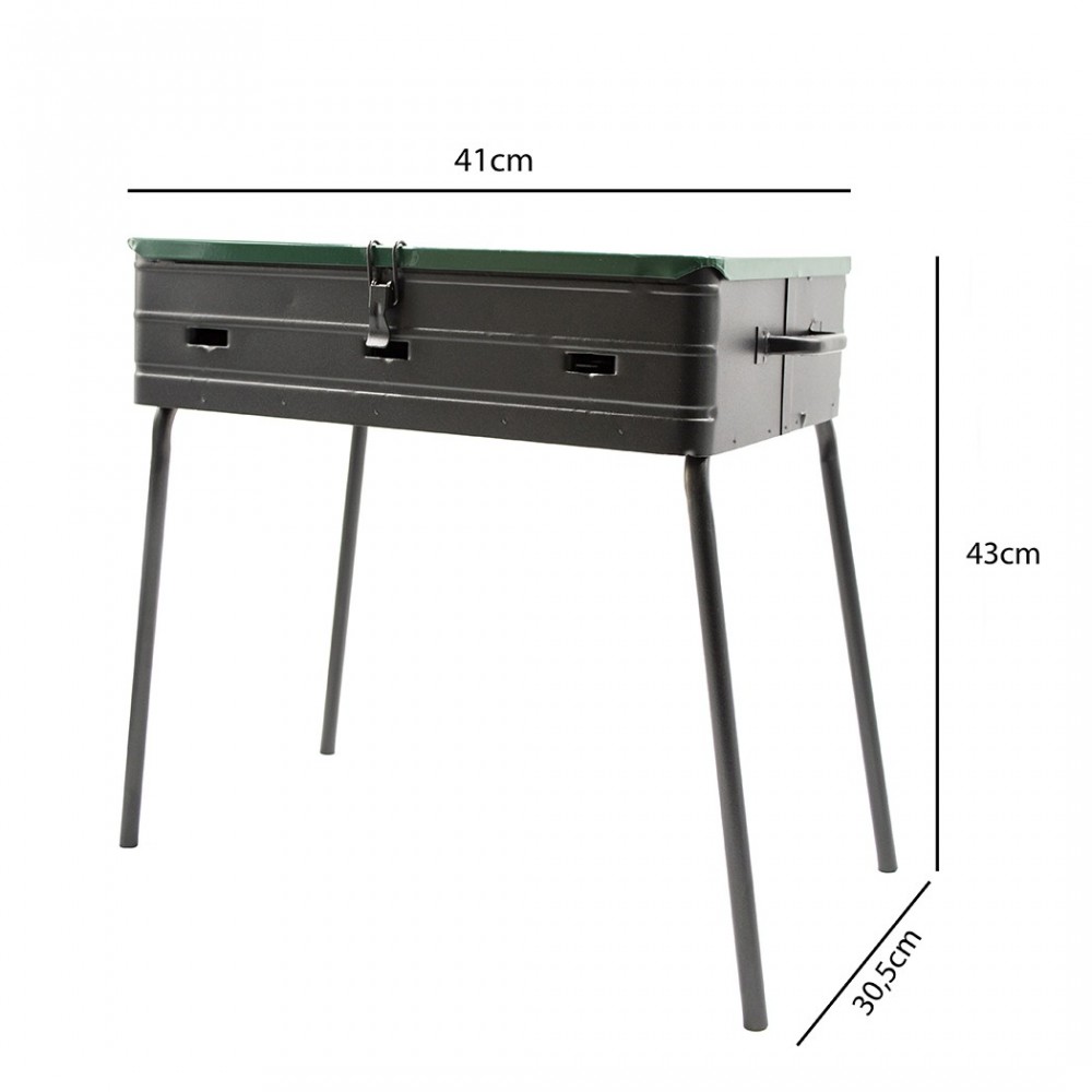 Barbecue à Malette art. 045 à Charbon avec...