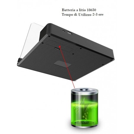 Loupe 945126 Cadre Zoom 26x pour Smartphone Avec Bluetooth