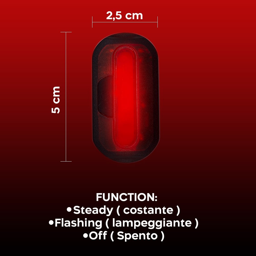Kit Lumières de vélo LED PDR feux avant et...