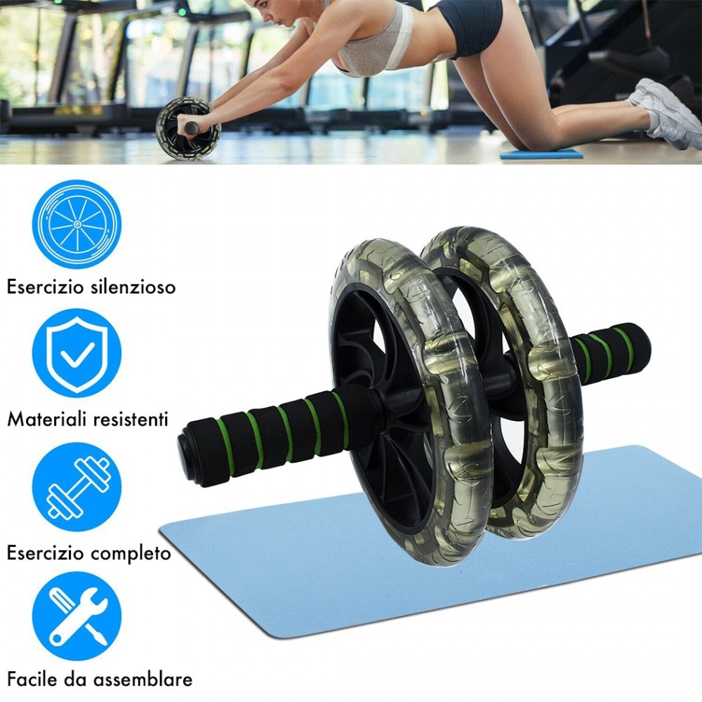 Roller Wheel outil d’entraînement abdominal et...