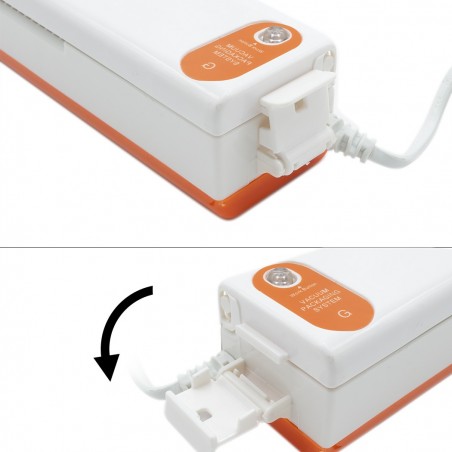 Machine scellante des sacs 183112 pour les aliments sous vide avec 10 sacs