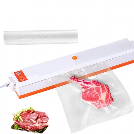 Machine scellante des sacs 183112 pour les aliments sous vide avec 10 sacs