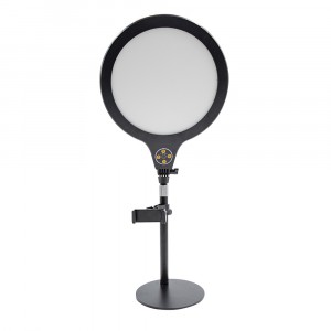 Lampe de table pour selfie 26 cm avec support minuterie...
