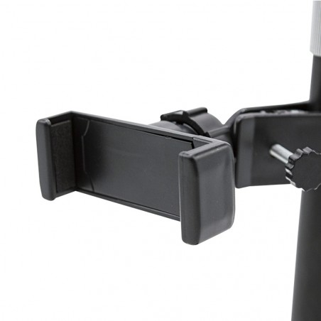 Lampe de table pour selfie 26 cm avec support minuterie et 3 modes d'éclairage