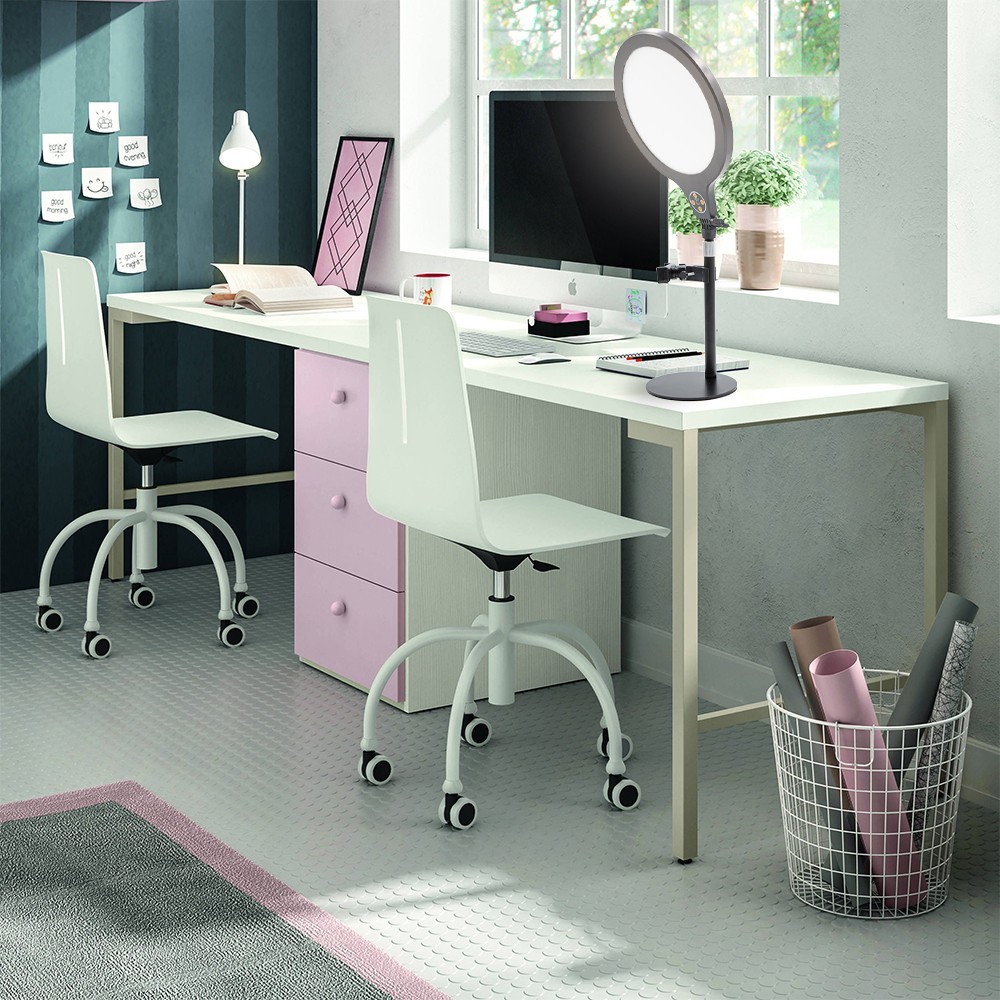 Lampe de table pour selfie 26 cm avec support...