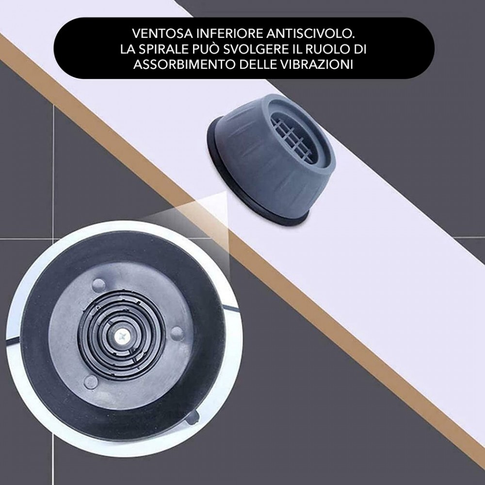 Tampons antidérapants anti-vibration en...