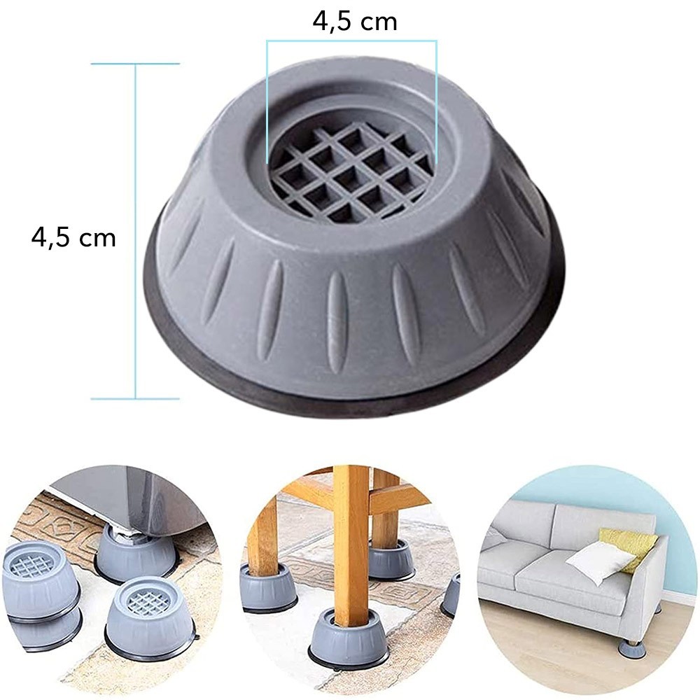 Tampons antidérapants anti-vibration en...