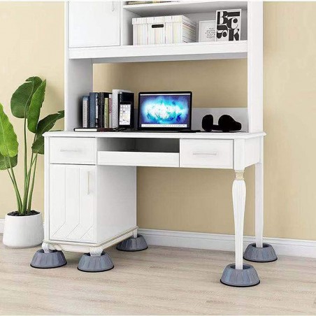 Tampons antidérapants anti-vibration en caoutchouc pour machine à laver