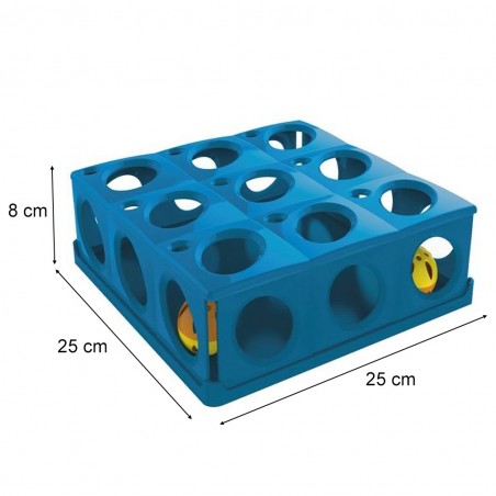 Jeu pour Chats TRICHY 10604 avec 2 Boules en Plastique pour Félins Interactif