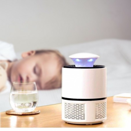 Lampe anti-moustique électrique 18724 Piège à insectes LED USB Portable