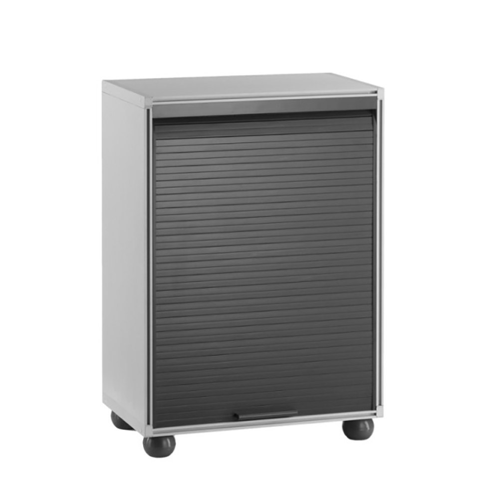 Armoire en PVC avec volet roulant et deux...