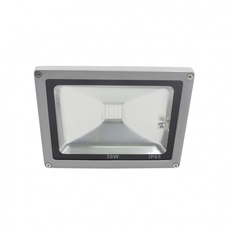 Phare led extérieur 20W pour le sol avec télécommande change de couleur RGB