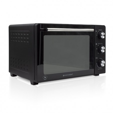 Four électrique ventilé 36L puissance 1500W avec plaque à pâtisserie incluse