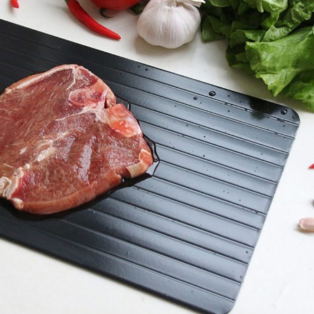 Plateau en aluminium Décongélation rapide 18734 pour aliments congelés 35x20 cm