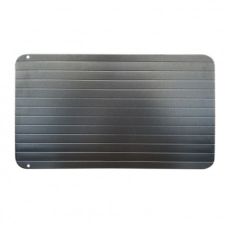 Plateau en aluminium Décongélation rapide 18734 pour aliments congelés 29x20 cm