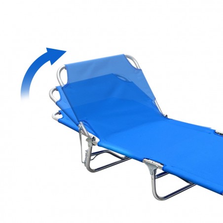 Lit pliant compact Structure en aluminium IKO2 et tissu Oxford