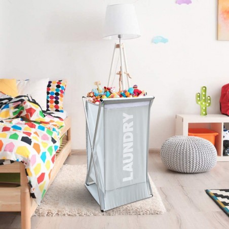 Panier Porte-linge 43883 Laundry Conteneur Linge sale Refermable