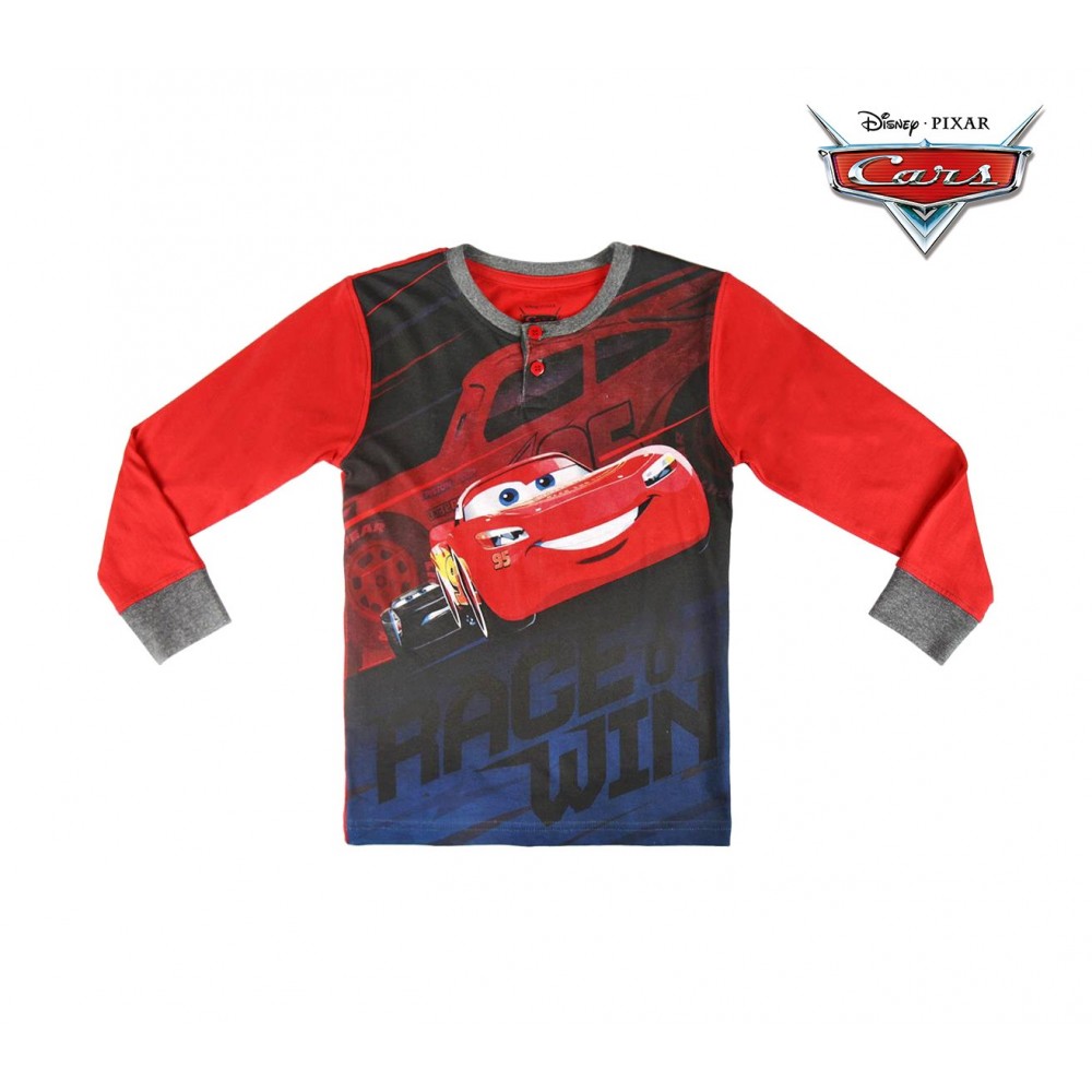 22-2287 Pyjama pour enfant imprimé Cars manches...