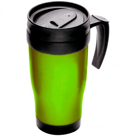 Mug de voyage isotherme 450 ml TRAVEL MUG paroi double en plusieurs couleurs