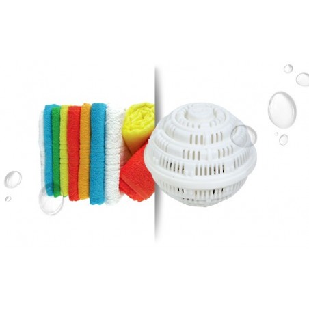Boule de lavage écologique pour machine à laver sans détergent 1000 lavages