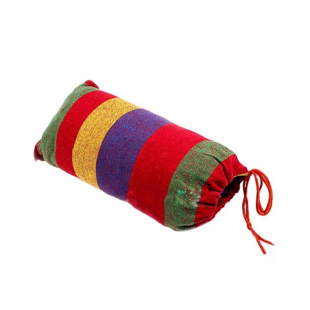Hamac coton couleur extérieure 276 846 200 L. x P. 80 cm avec sac