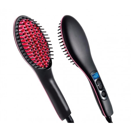 Brosse lissante électrique en céramique poils fins ARTIFACT jusqu'à 230°