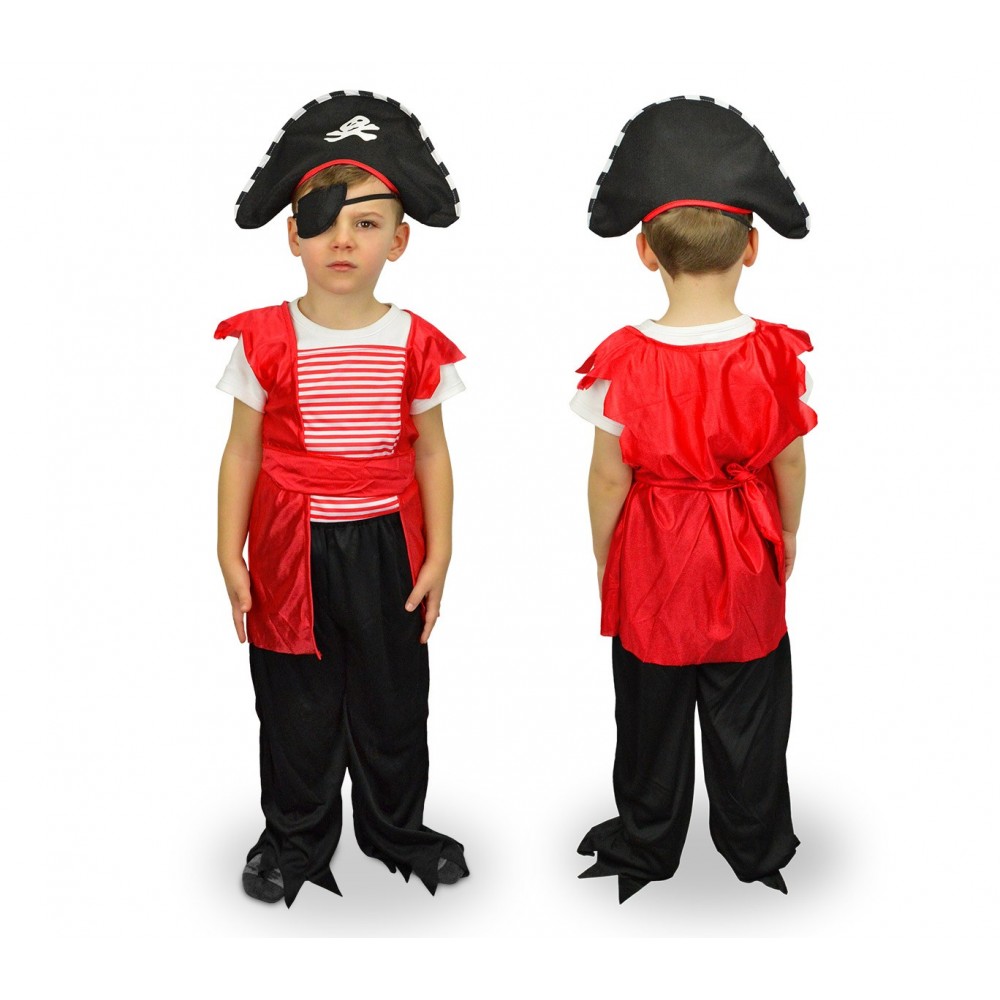 616969 Costume de Carnaval déguisement de Corsaire pour enfant de 3 à 12 ans
