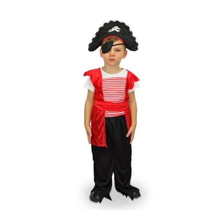 616969 Costume de Carnaval déguisement de Corsaire pour enfant de 3 à 12 ans