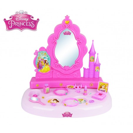 071250 Mirroir de table Princesse Disney Vanity studio avec 12 accessoires