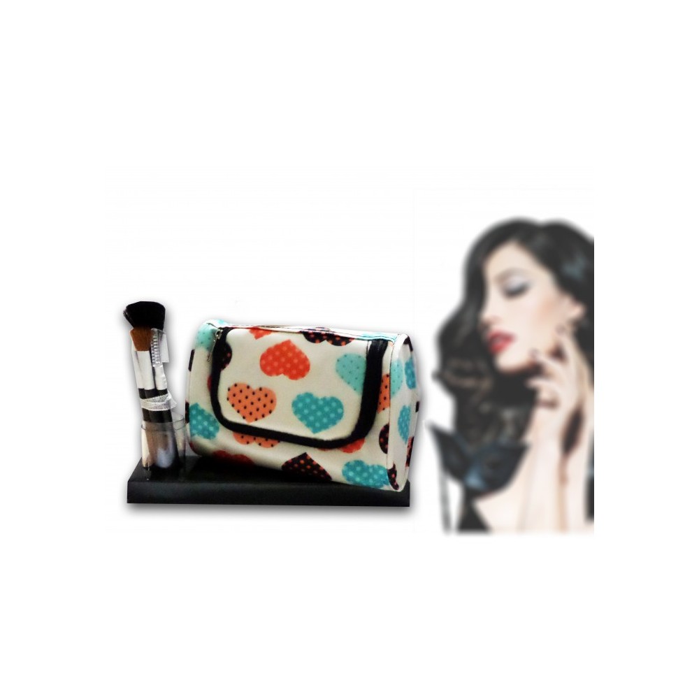 Accessoires de beauté avec trousse de...