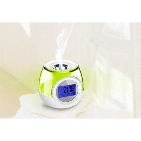 Réveil - Alarme, calendrier et diffuseur de parfum. Chromothérapie mod. Redondo