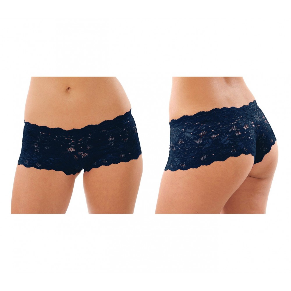 Pack 4 culottes dentelle motif floral -...