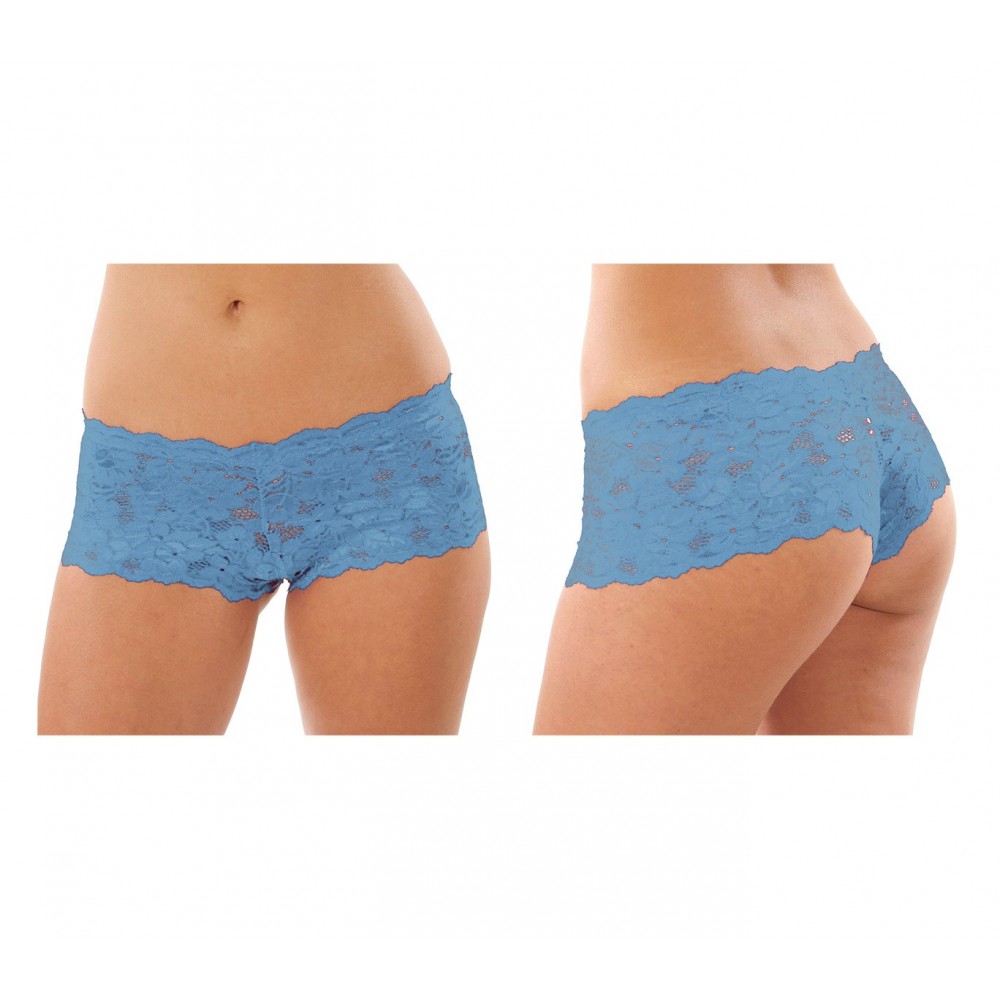 Pack 4 culottes dentelle motif floral -...