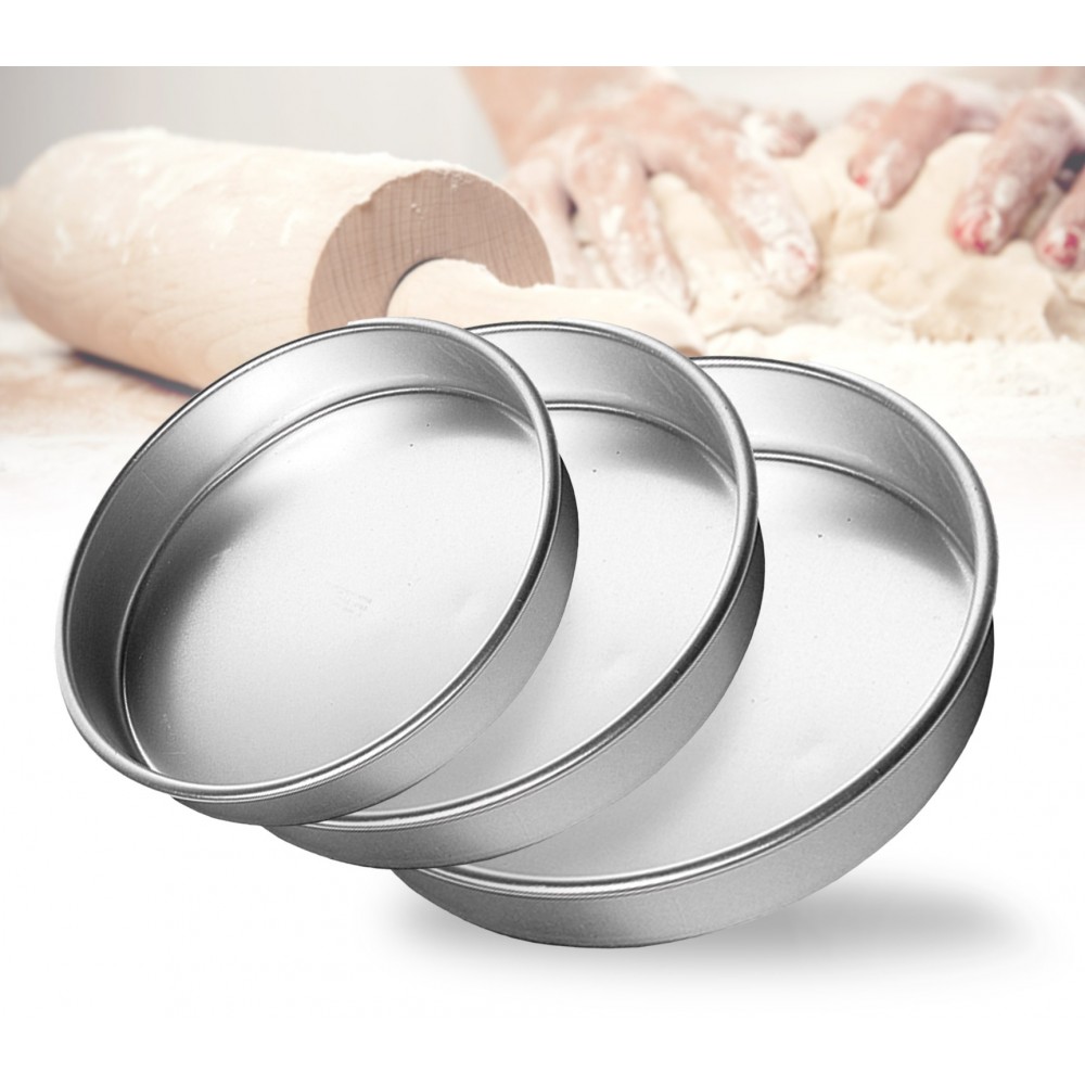 Set de 3 moules en acier inoxydable pour la...