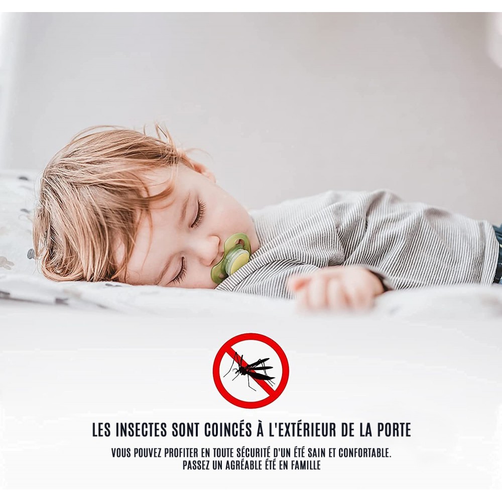 Tente moustiquaire avec fermeture magnétique...