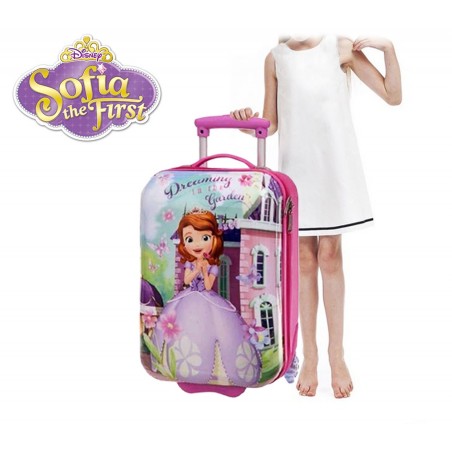 4031251 Valise de voyage - avec deux roues et poignée réglable 33x55x20cm