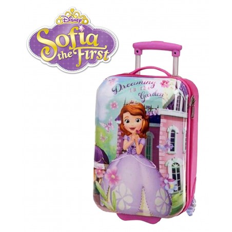 4031251 Valise de voyage - avec deux roues et poignée réglable 33x55x20cm